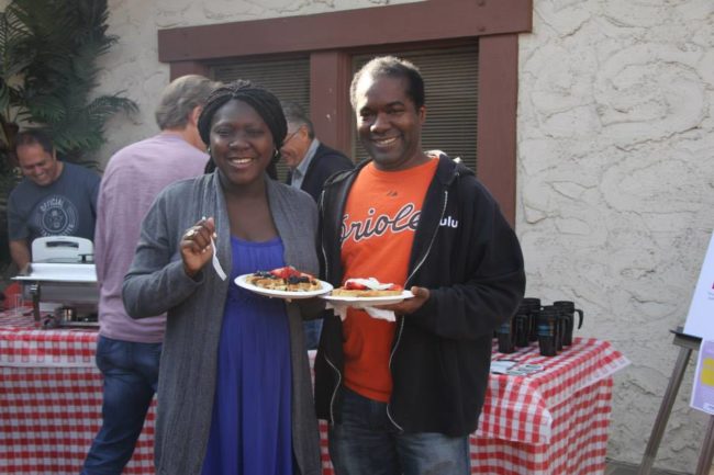 damon and delali Damon and Delali Enjoy Waffles